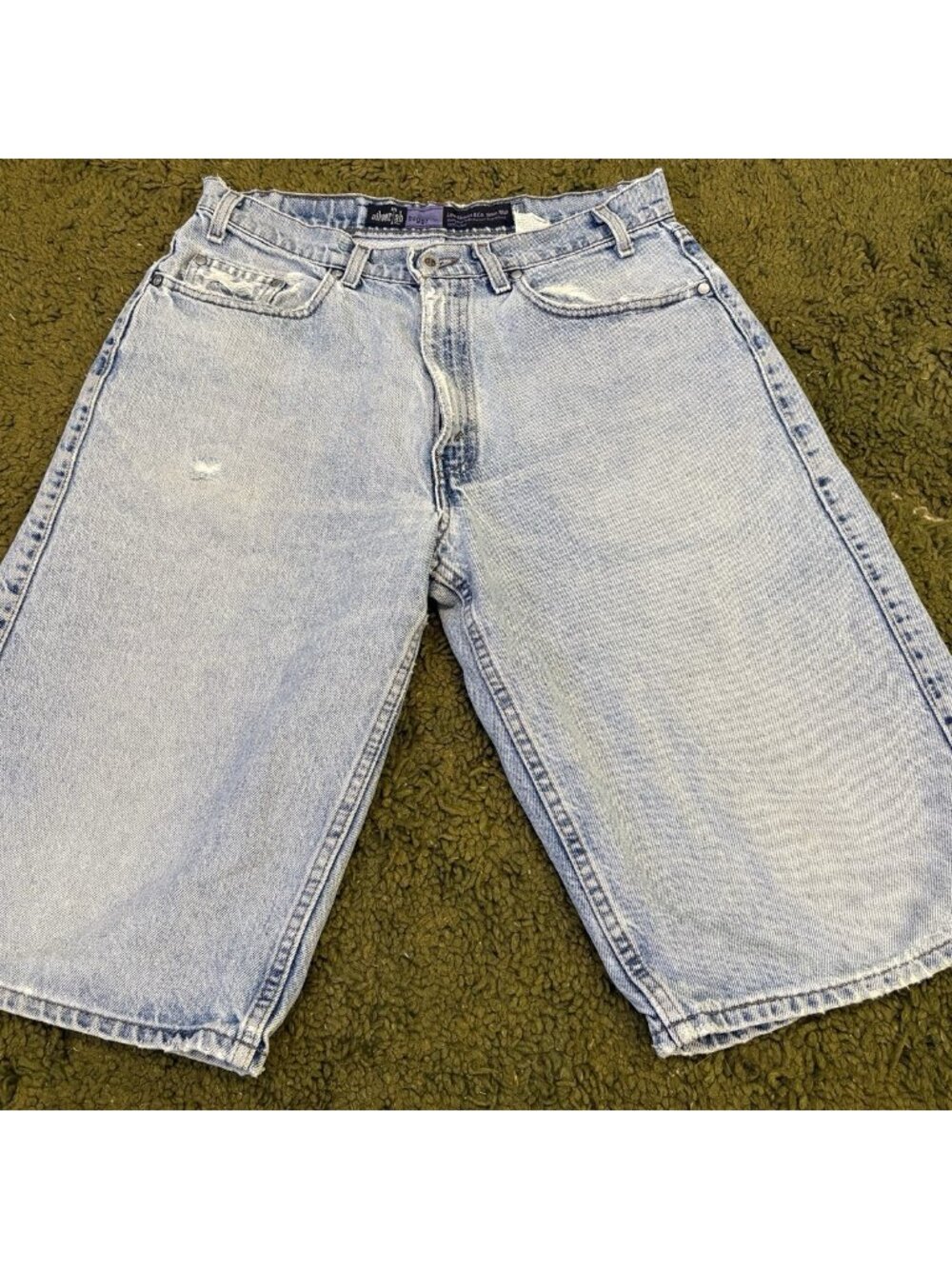 Vintage Levi’s SilverTab Baggy Jean Denim Shorts Size 32 Jorts 2000s Blue Mens